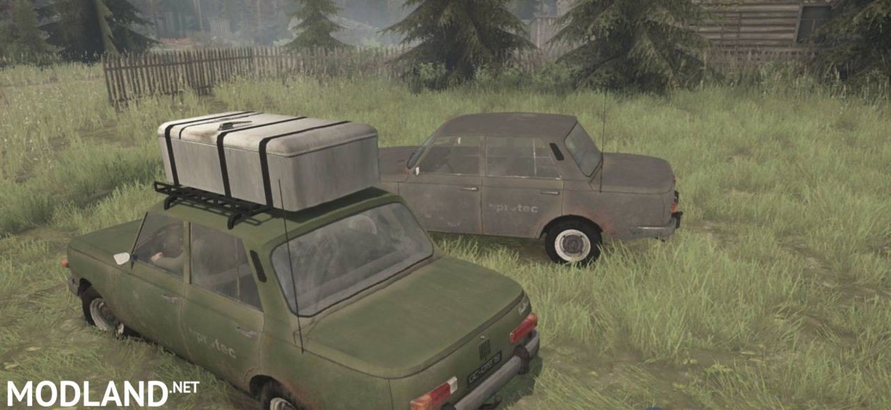 GRUBTRAW Car v1.0 - Spintires: MudRunner