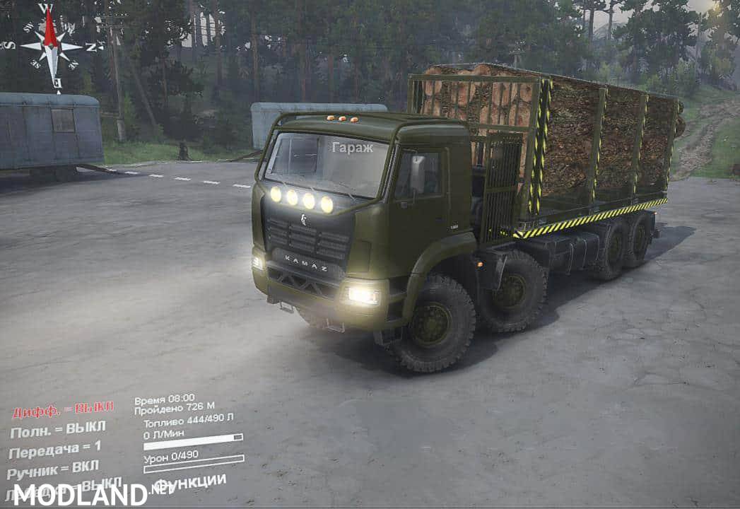 KAMAZ 6560 MOD WITH CONCEPT CABIN