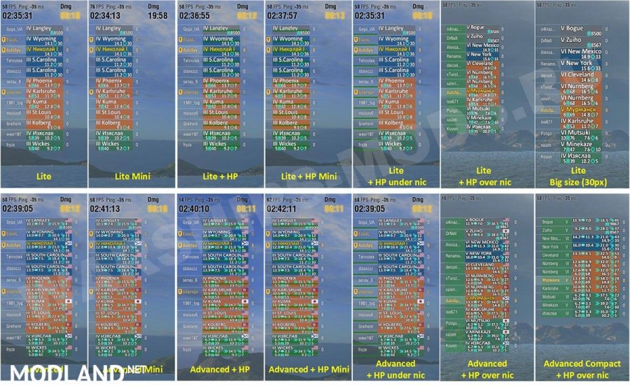 Colored informative icons for WoWs 0.8.1