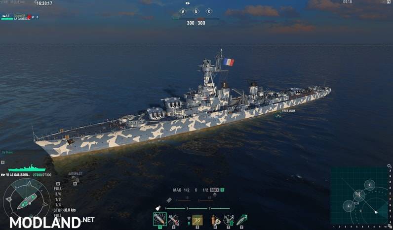 Set of camouflage for WoWs 0.7.4.1